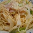 牛乳のクリームパスタ