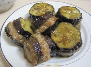 お弁当にも♪なすのひき肉はさみ焼き-レシピのメイン写真