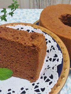 チョコ✿シフォン~米粉de~-レシピのメイン写真