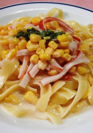 時短deクリームパスタ-レシピのメイン写真