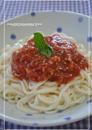 冷し系☆和風イタリアンうどん-レシピのメイン写真