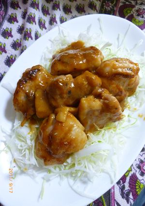 鶏モモ肉の甘味噌パリパリ焼き～No.②～-レシピのメイン写真