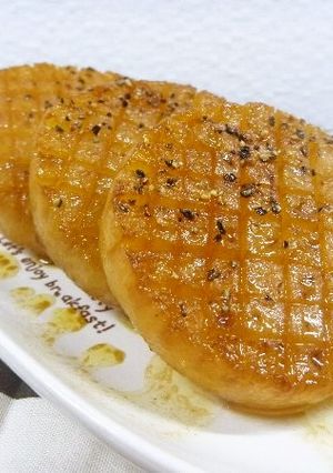 うまうま☆大根ステーキ（バタポン味）-レシピのメイン写真
