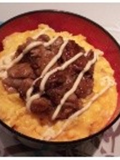 豚照りたまマヨ丼-レシピのメイン写真