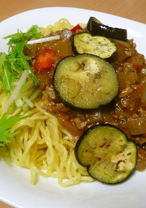 ●ナスたっぷり肉みそ麺●-レシピのメイン写真