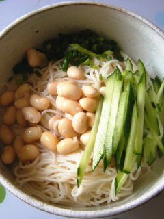 豆乳冷やし素麺-レシピのメイン写真