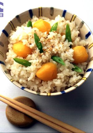 秋はやっぱり!白だしで栗ご飯-レシピのメイン写真