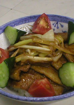 豚バラ肉の生姜焼き丼-レシピのメイン写真