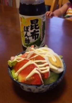 昆布ポン酢ドレッシング-レシピのメイン写真