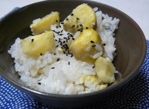 ほくほく♥おいしい栗ごはん-レシピのメイン写真