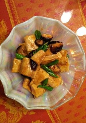 高野豆腐の揚げ煮-レシピのメイン写真