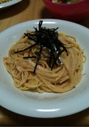 簡単っ早いっうまいっっ明太子スパゲティ☆-レシピのメイン写真