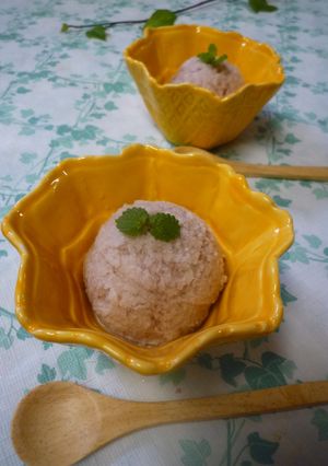 子供と作ろう♪簡単フローズンヨーグルト-レシピのメイン写真