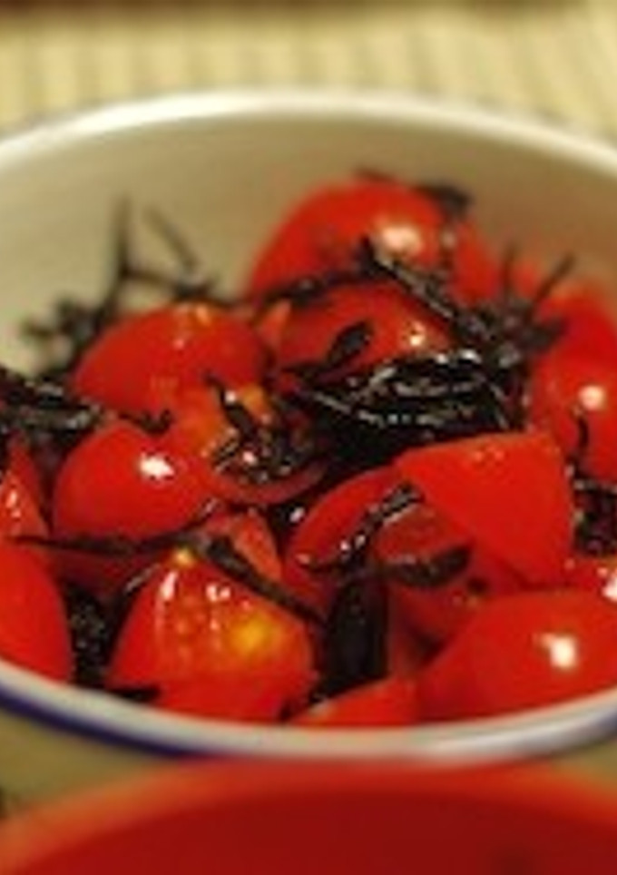 トマトとひじきの和え物-レシピのメイン写真