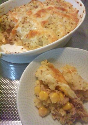 マッシュポテトとツナのチーズ焼-レシピのメイン写真