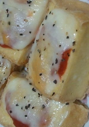 厚揚げピザ-レシピのメイン写真