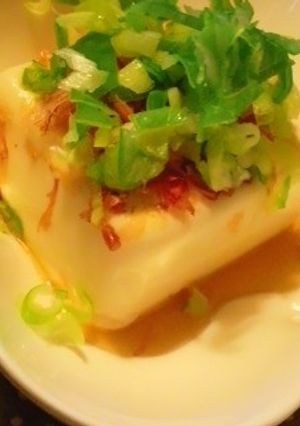 簡単！塩冷や奴♪-レシピのメイン写真