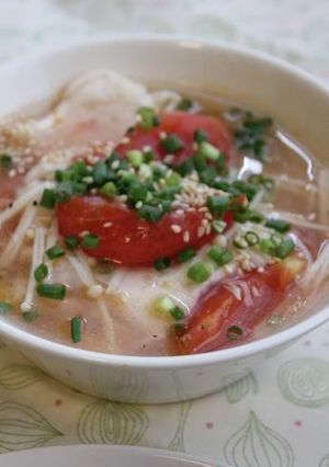 テュルリン～鶏ムネ肉のトマトスープ-レシピのメイン写真