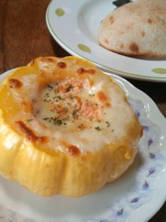 プチなかぼちゃグラタン-レシピのメイン写真
