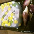 オクラの寒天寄せ