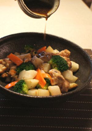 ◎鶏肉と彩り野菜◎特製梅ドレッシングあえ-レシピのメイン写真