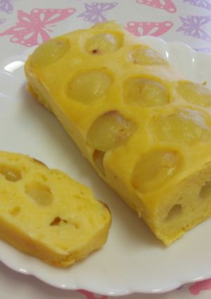 ヘルシー♪ぶどうはちみつケーキ-レシピのメイン写真