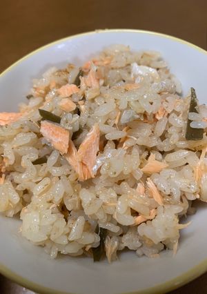 シャケの炊き込みご飯-レシピのメイン写真