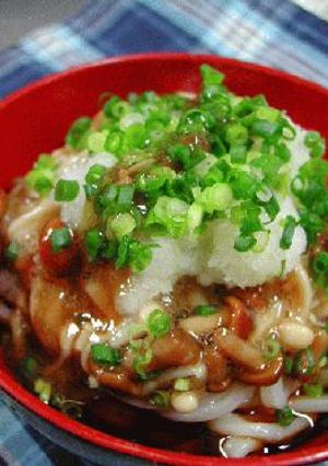 きのこおろしうどん-レシピのメイン写真