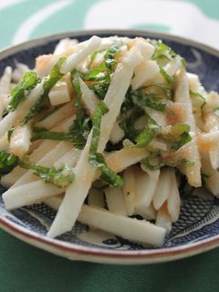 ☆超簡単!山芋のしそ明太和え☆-レシピのメイン写真