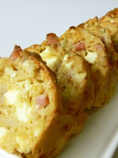 混ぜて焼くだけ!具だくさんのケークサレ-レシピのメイン写真