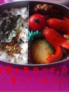 幼稚園お弁当 ⑦-レシピのメイン写真
