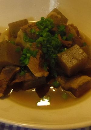 おだしが効いてるすじこん煮-レシピのメイン写真