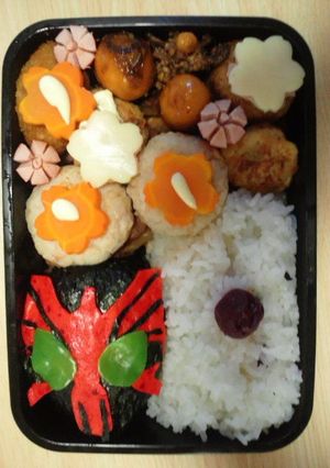 キャラ弁★仮面ライダーオーズ☆-レシピのメイン写真