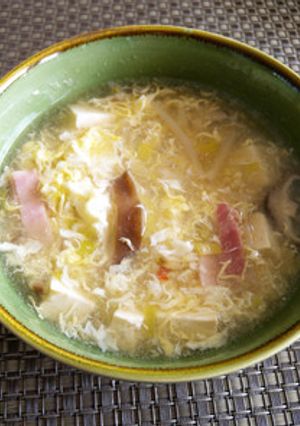 身体に効く辛＆酸っぱい酸辣湯☆-レシピのメイン写真