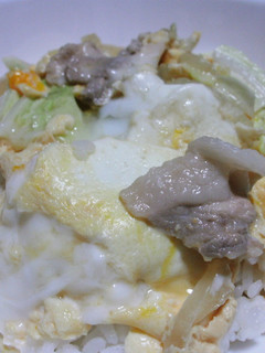 ヘルシーな白菜の他人丼-レシピのメイン写真