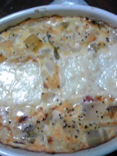 野菜スープの具でオムレツ♪-レシピのメイン写真