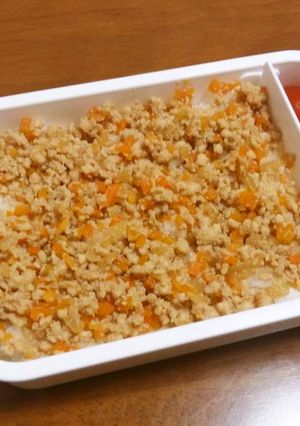 野菜たっぷり!鶏そぼろ-レシピのメイン写真