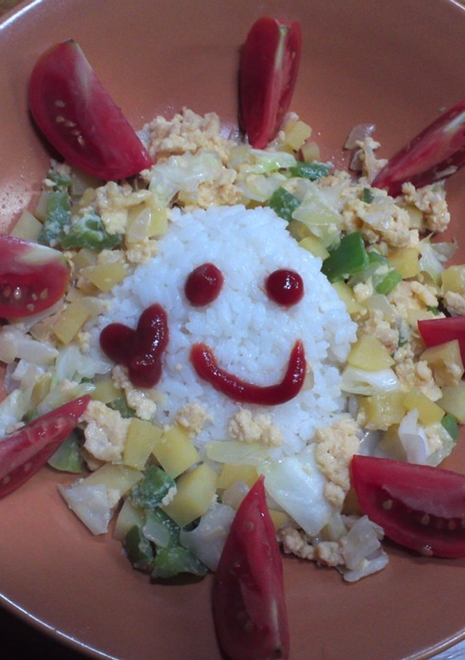 野菜 たっぷりご飯-レシピのメイン写真