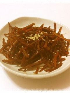 ☆簡単☆きんぴらごぼう-レシピのメイン写真
