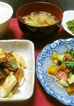 なすとかぼちゃのみぞれあえ-レシピのメイン写真