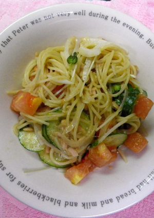 いくらでも食べられそうなサラダスパゲティ-レシピのメイン写真