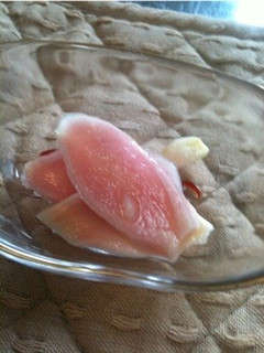 新生姜の甘酢漬け-レシピのメイン写真