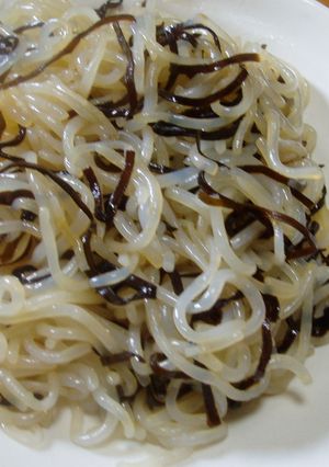 ヘルシー！白滝と塩昆布のさっと煮-レシピのメイン写真