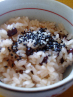 ヘルシー!炊飯器で簡単お赤飯-レシピのメイン写真
