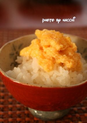 白いご飯に★とろとろめんたい卵-レシピのメイン写真