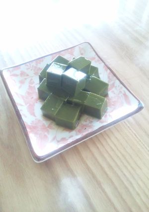 ふるふるするん抹茶寒天-レシピのメイン写真