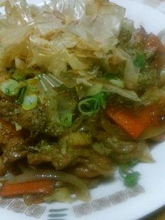 ソース焼きうどん-レシピのメイン写真