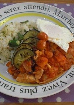 鶏肉とレンズ豆の簡単トマト缶煮込み-レシピのメイン写真