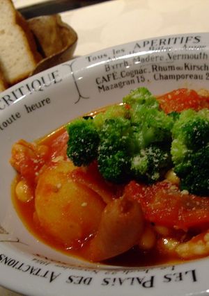 鮮やか！食べるトマトスープ-レシピのメイン写真