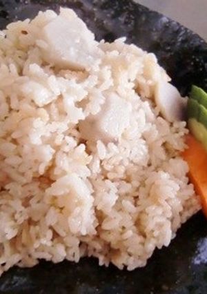 スマートチーズ入り、里芋の炊き込みご飯-レシピのメイン写真